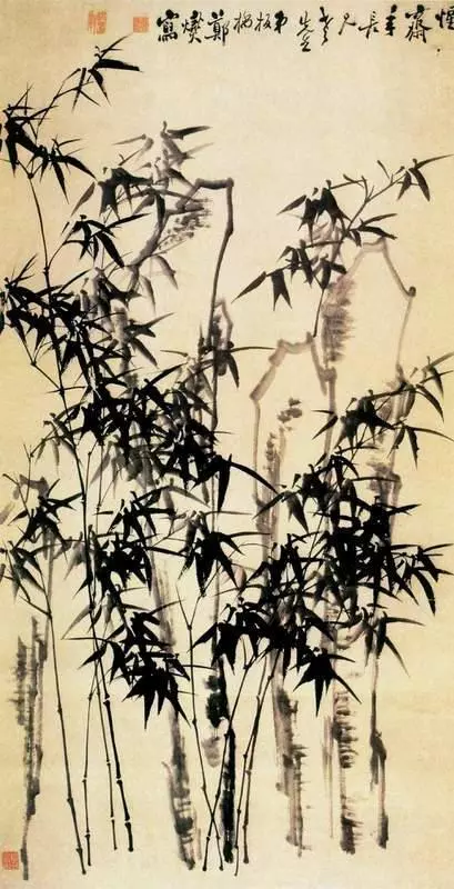 鄭板橋國畫竹系列作品