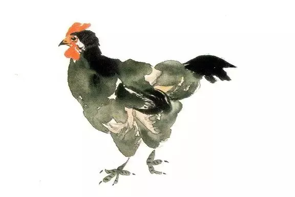 國(guó)畫母雞畫法 國(guó)畫入門-國(guó)畫母雞畫法