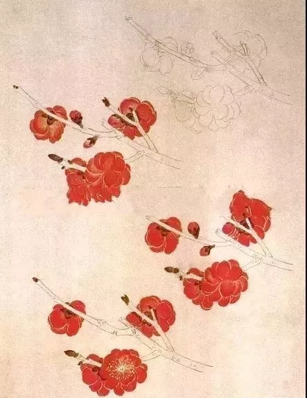 工筆梅花 工筆梅花