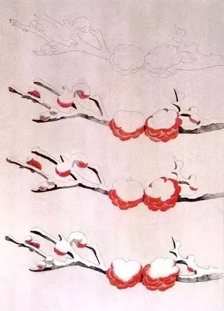 工筆梅花 工筆梅花