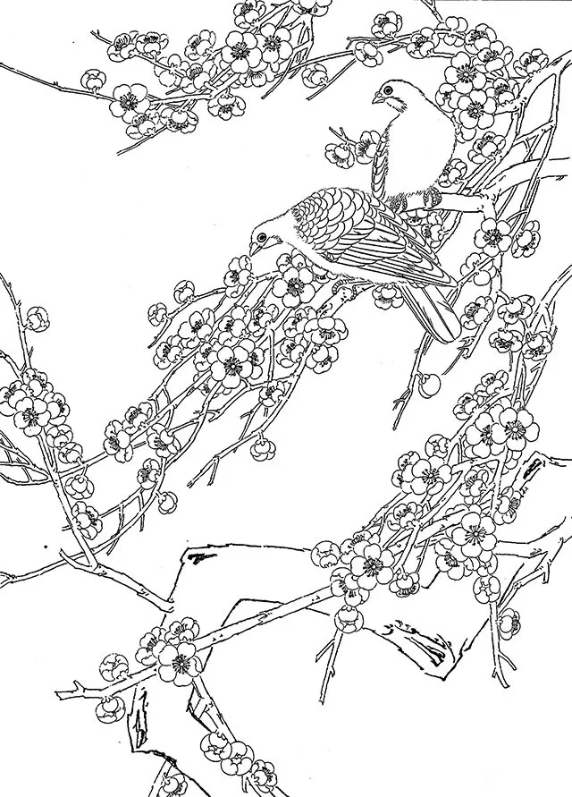 工筆梅花 工筆梅花