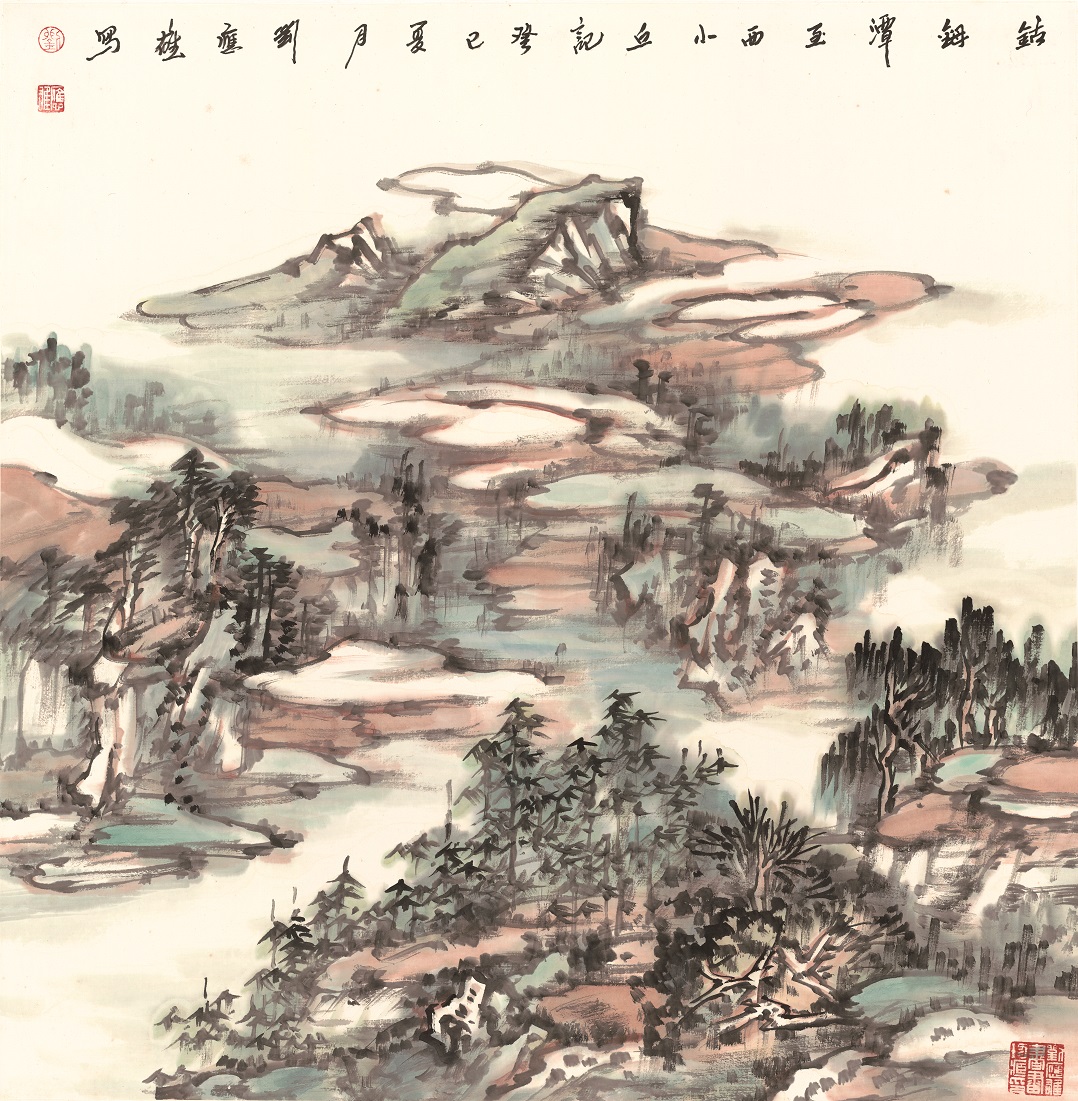 劉應(yīng)雄畫家永州八記與永州八景圖3