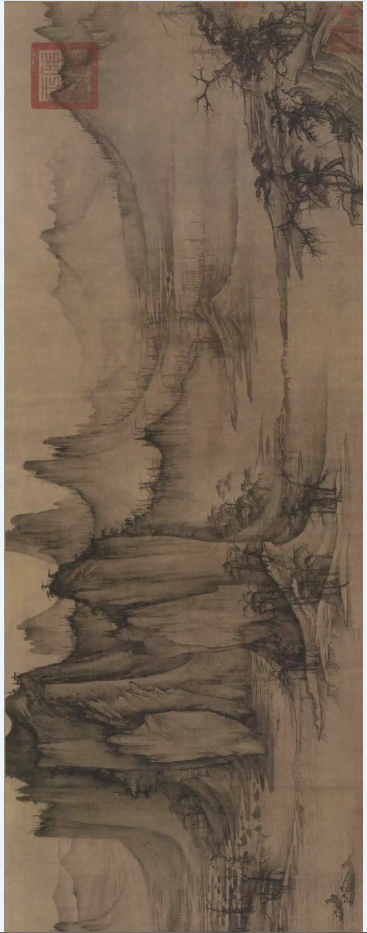 許道寧 漁父圖局部