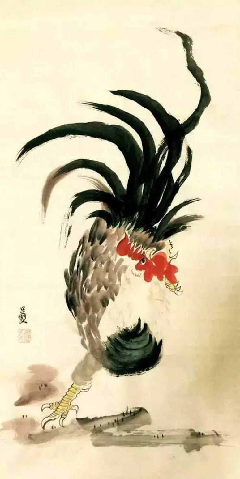 呂雙國畫作品《【雄風(fēng)】作者呂雙》【圖0】