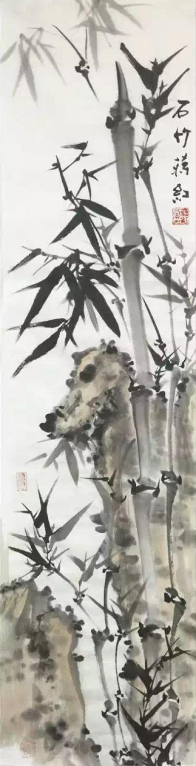 蔣紅國(guó)畫(huà)作品《【石竹】作者蔣紅》【圖0】