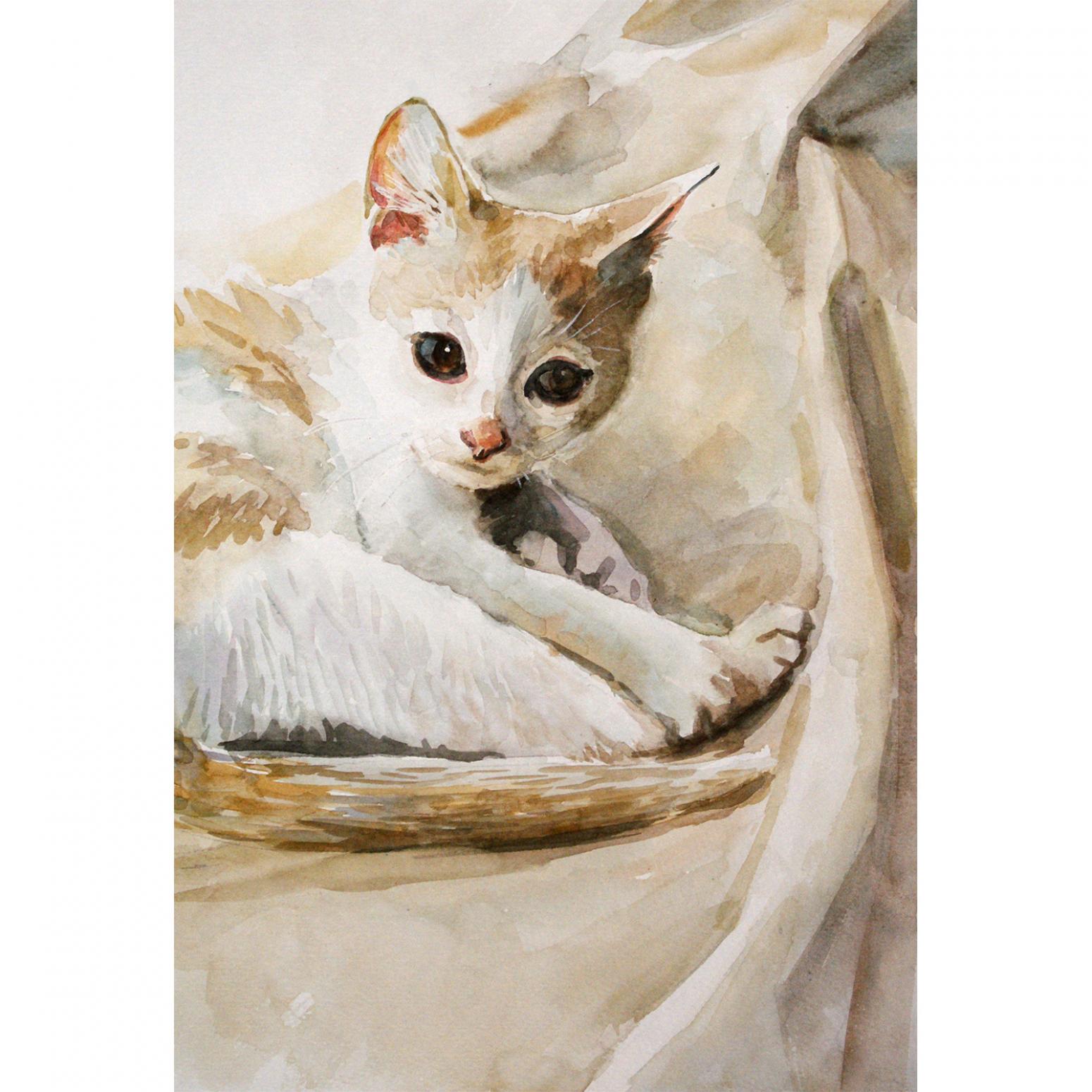 楊陽國畫作品《【干嘛】作者楊陽》