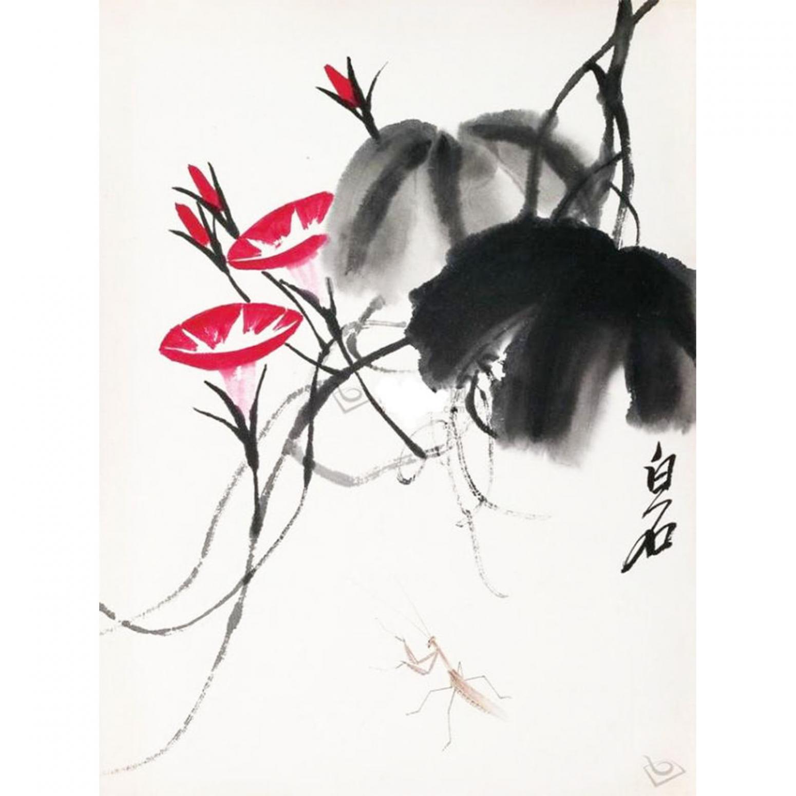 史永強(qiáng)國畫作品《【花鳥】作者史永強(qiáng)》