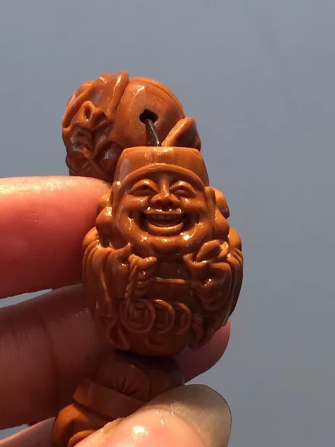 稅小寧雕刻作品《【精品財(cái)神】作者稅小寧》【圖3】