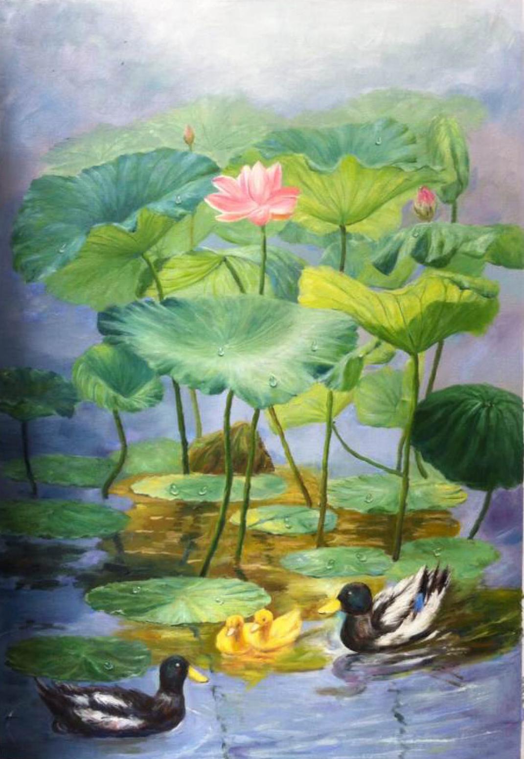 凌振寧油畫作品《風景油畫》【圖0】