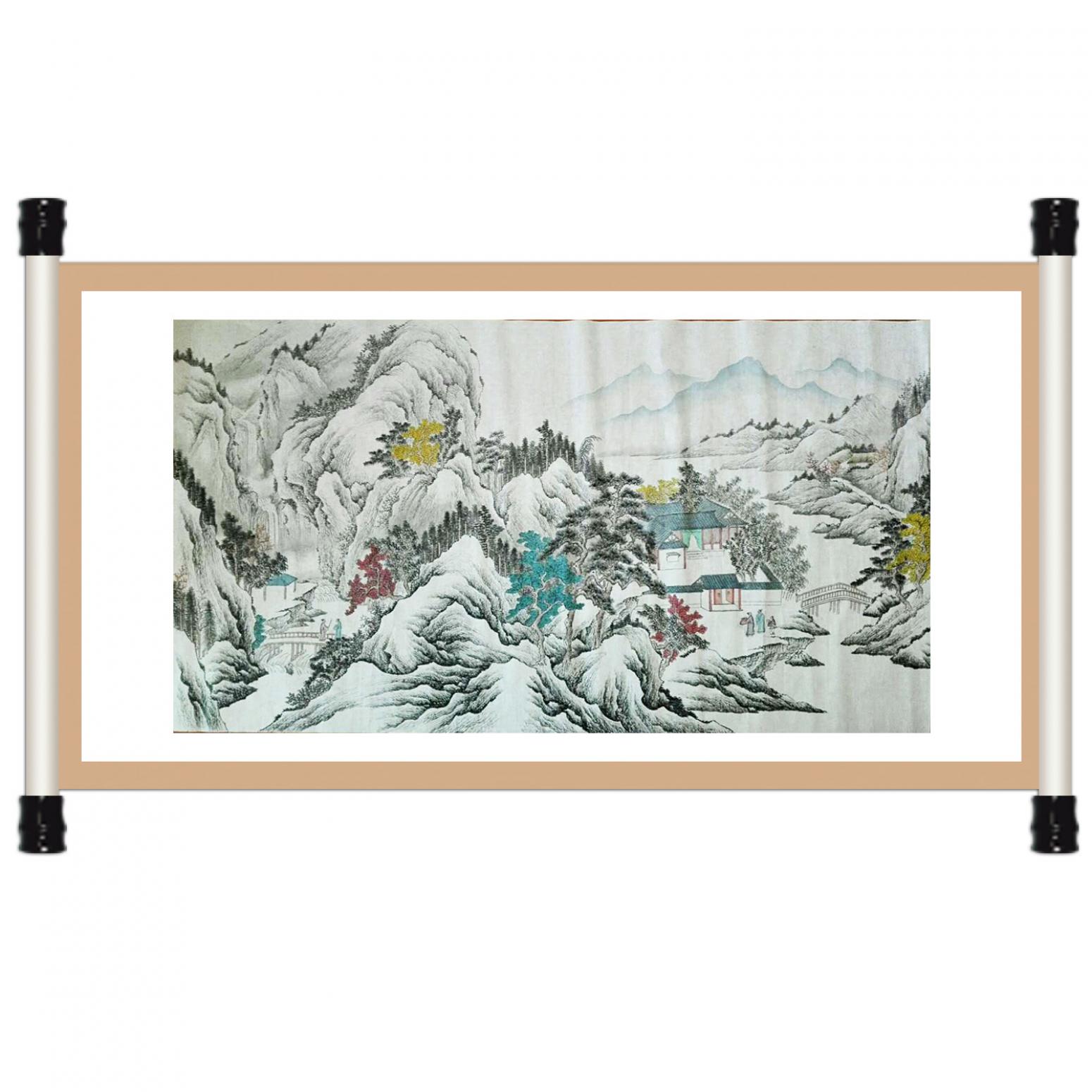 陳奇培國畫作品《【拜訪】作者陳奇培 臨摹》【圖1】