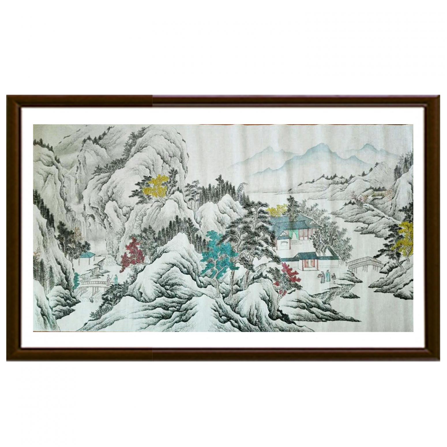 陳奇培國畫作品《【拜訪】作者陳奇培 臨摹》【圖2】