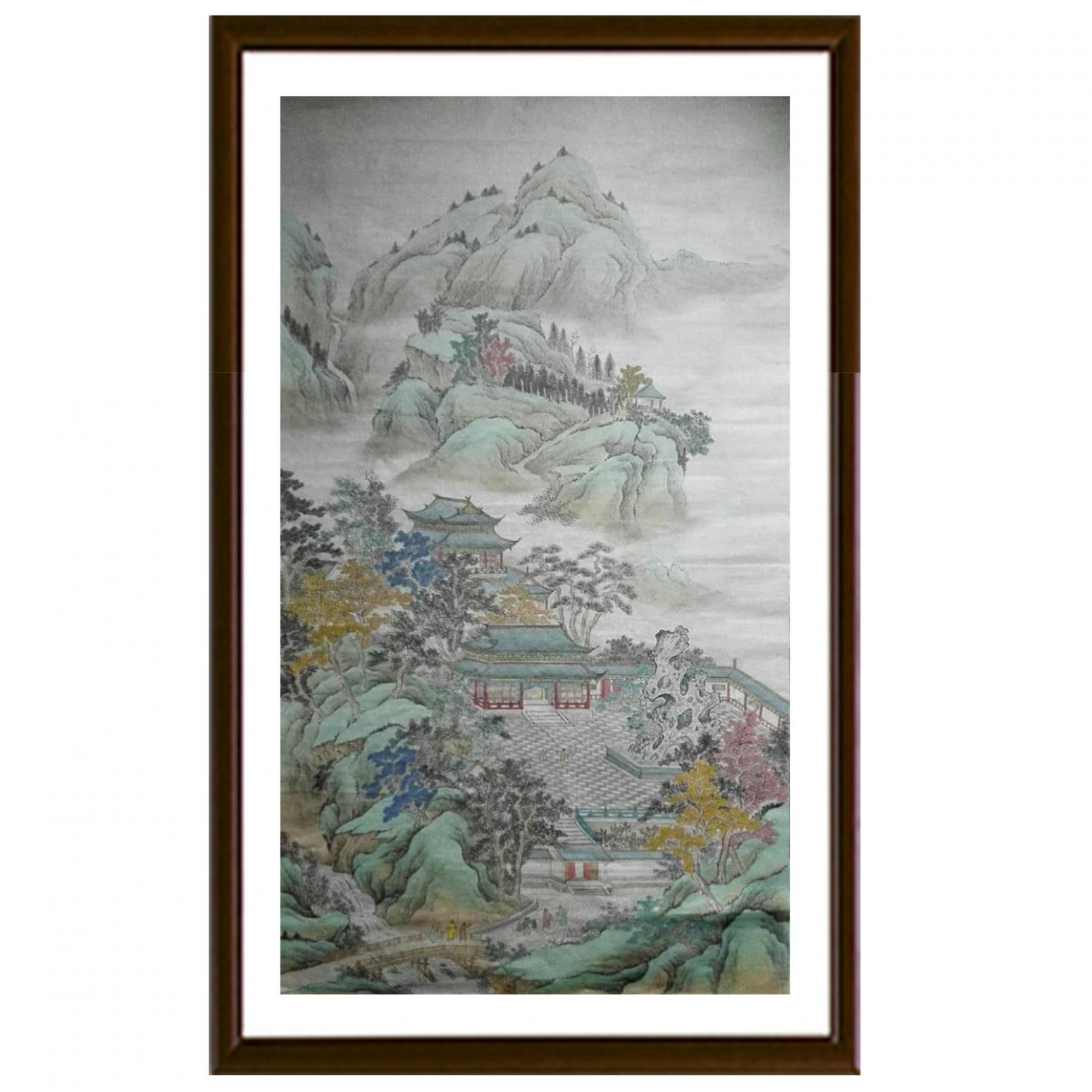 陳奇培國畫作品《【瓊樓玉宇】作者陳奇培 臨摹》【圖2】