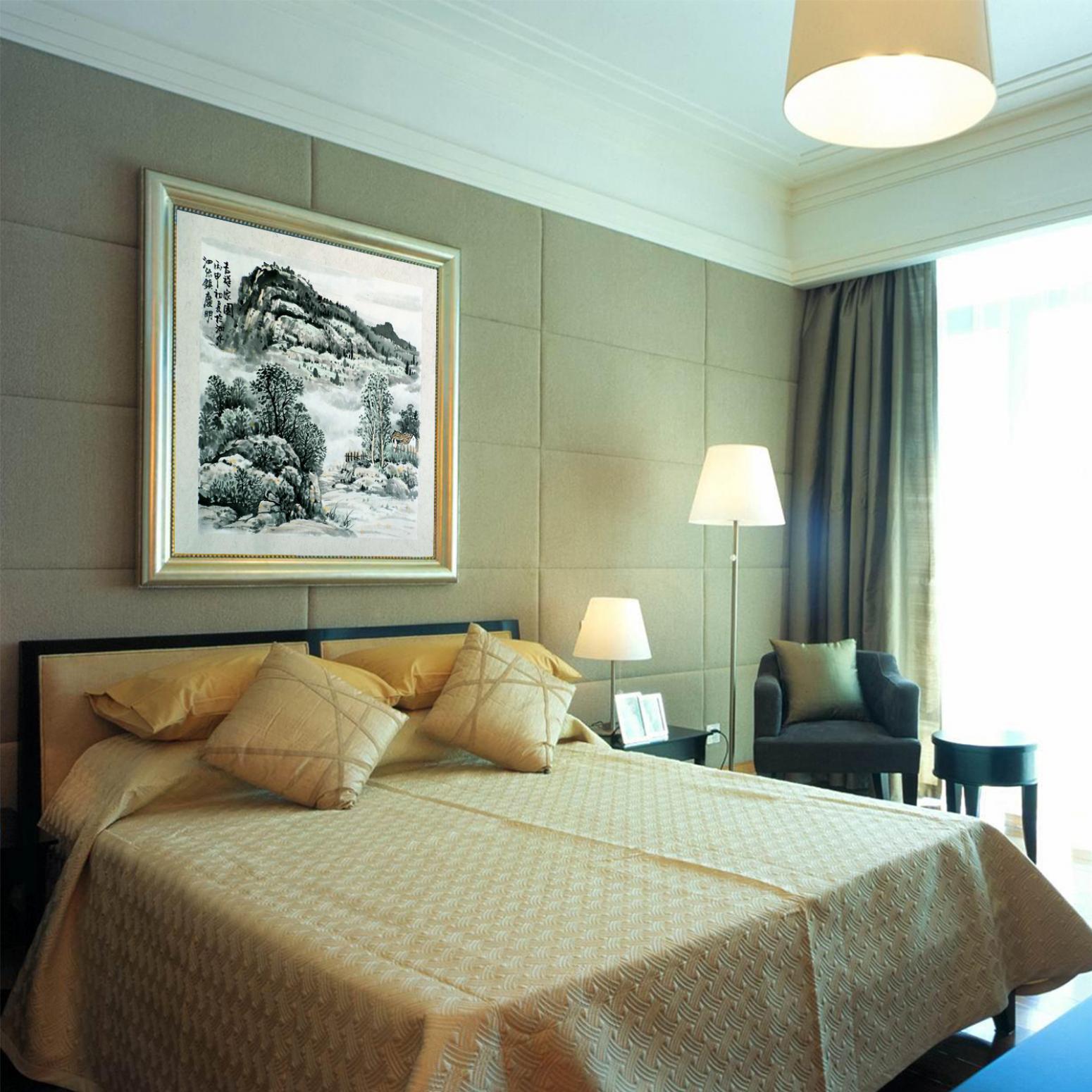 陳慶明國畫作品《【家園】作者陳慶明》【圖3】