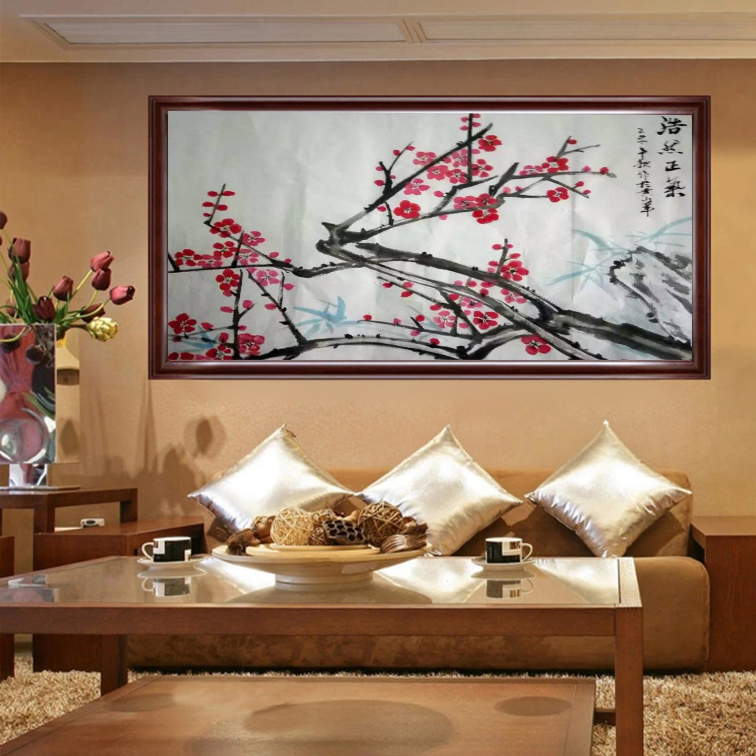 崔耀國畫作品《【浩然正氣】作者崔耀》【圖3】