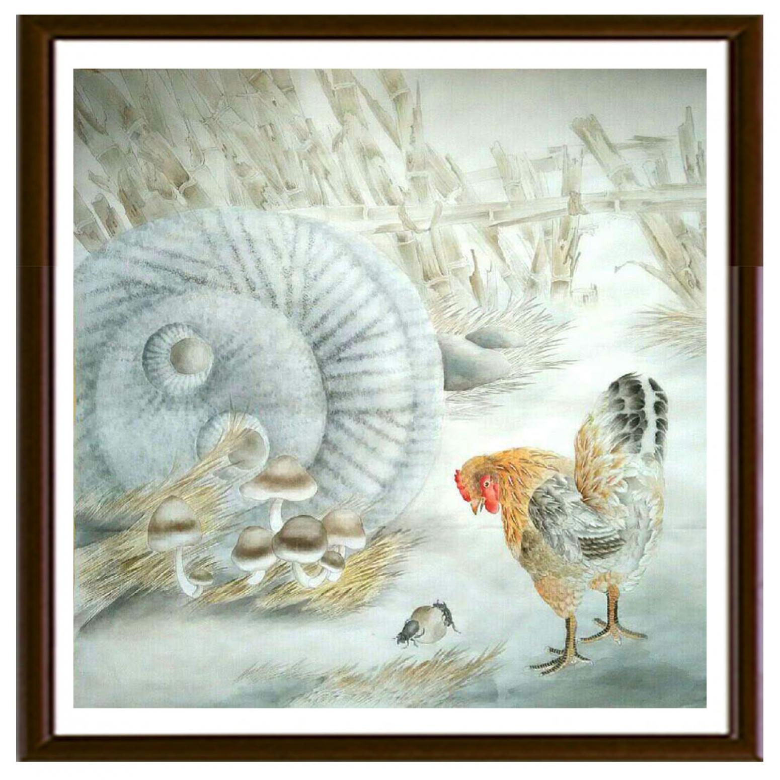 傅斌科國畫作品《【昆蟲記】作者傅斌科》【圖2】