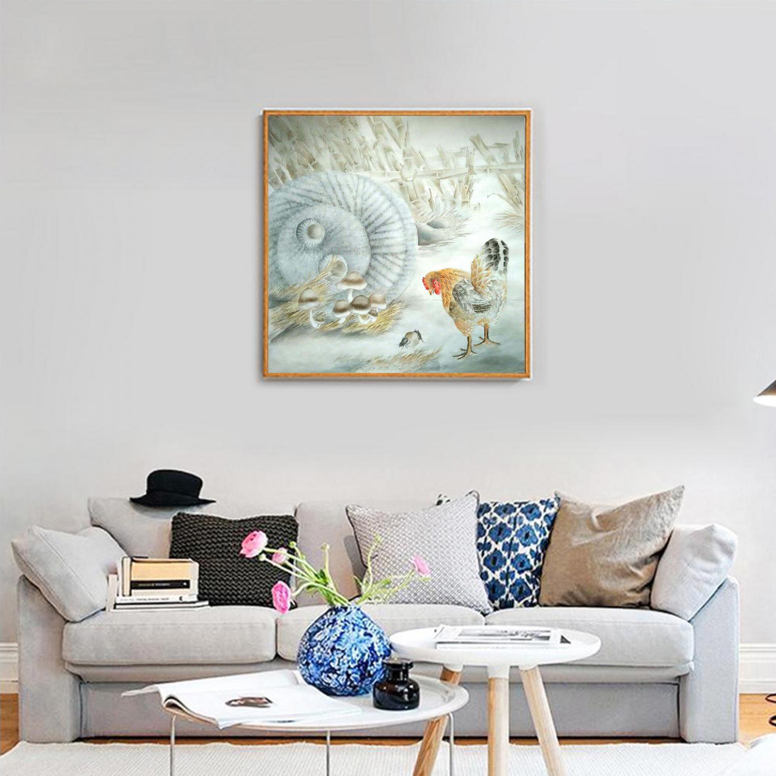 傅斌科國畫作品《【昆蟲記】作者傅斌科》【圖3】