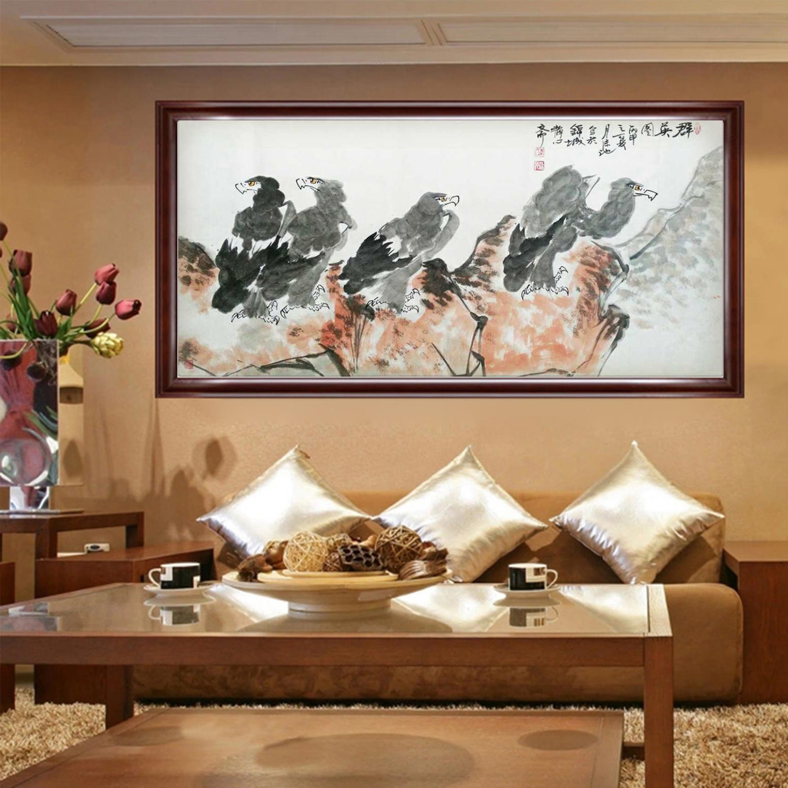 李沫池國(guó)畫作品《【群英圖】作者李沫池》【圖3】