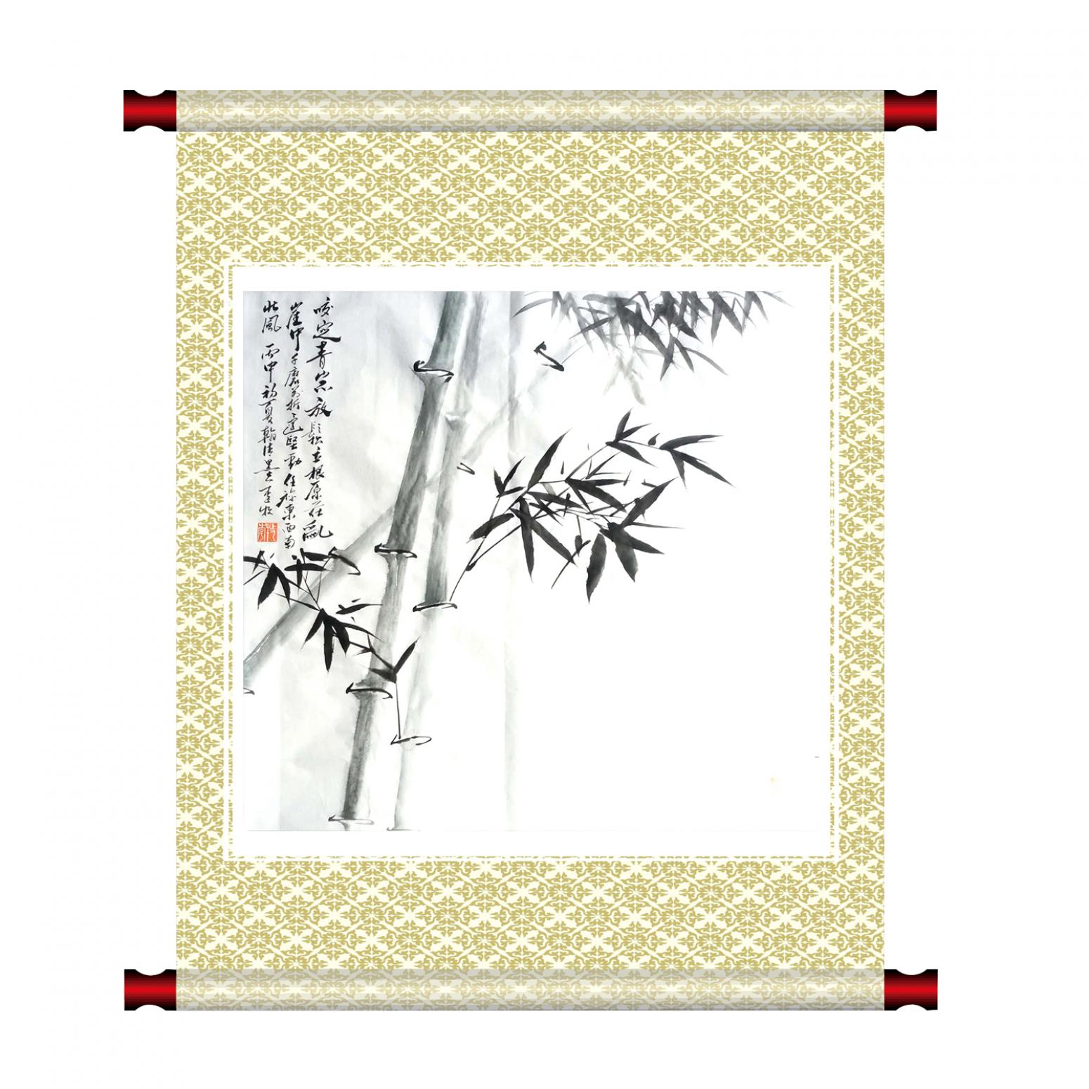 李牧國(guó)畫(huà)作品《【節(jié)節(jié)升】作者李牧》【圖1】