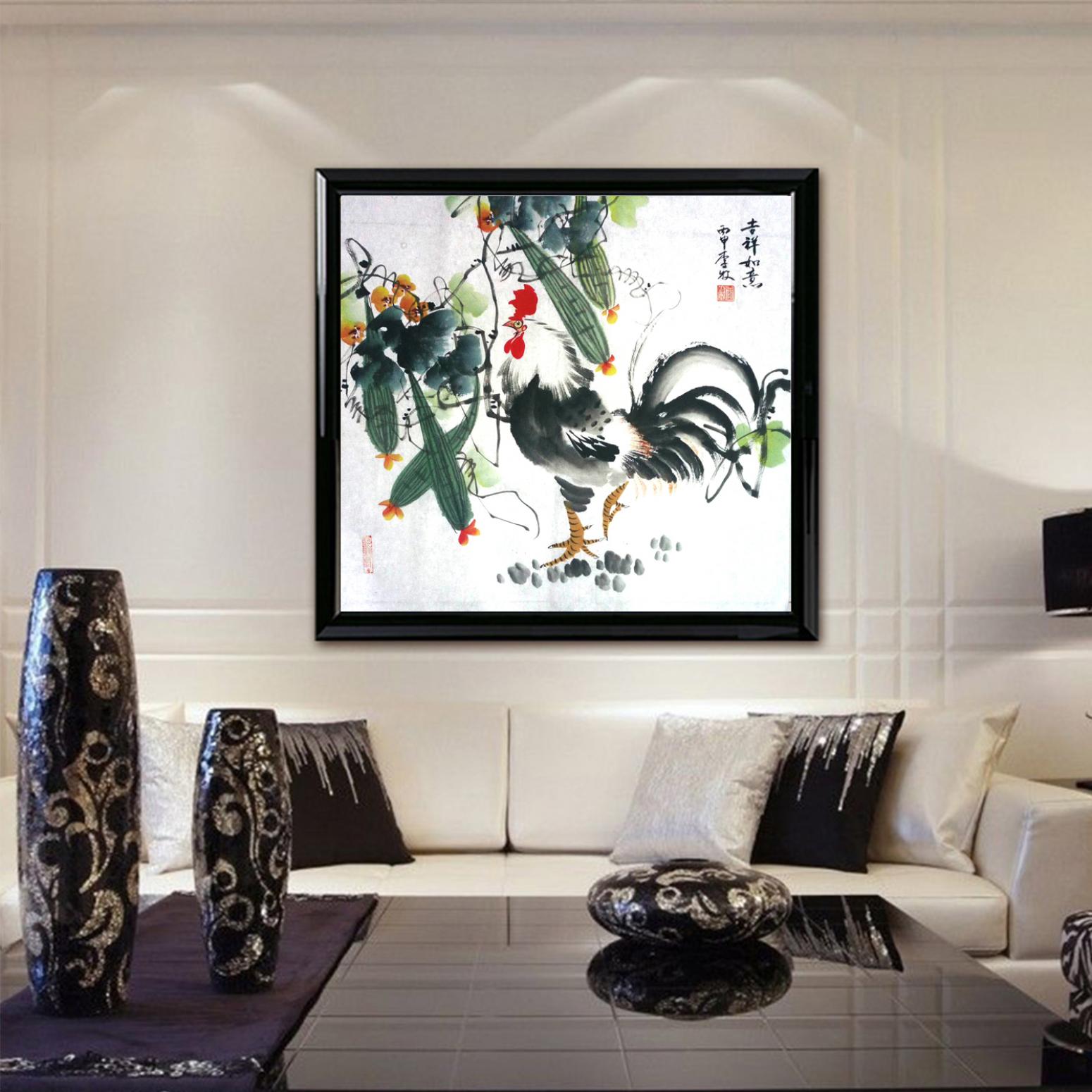 李牧國(guó)畫(huà)作品《【吉祥如意】作者李牧》【圖3】