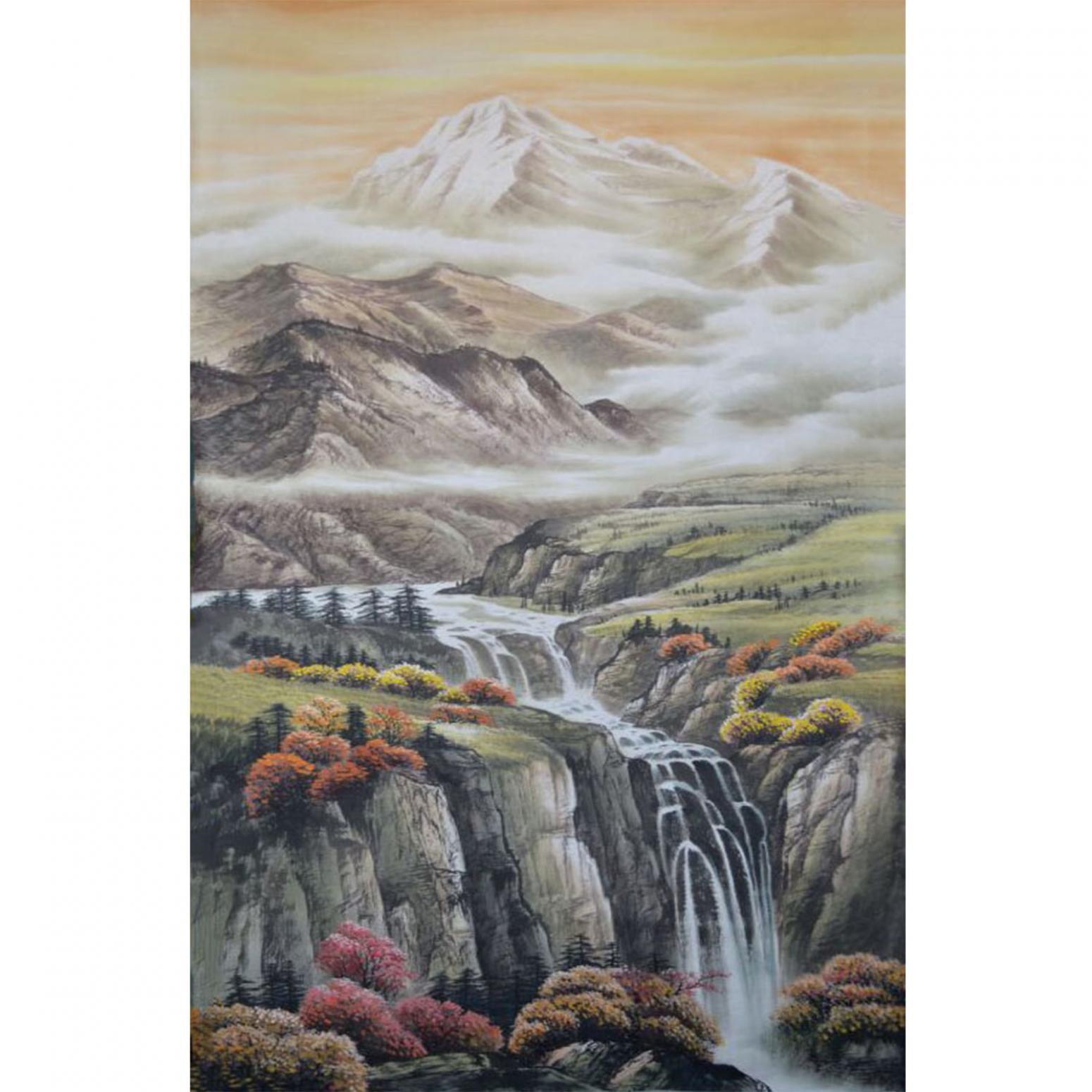 寧建華國畫作品《【山水3】作者寧建華》
