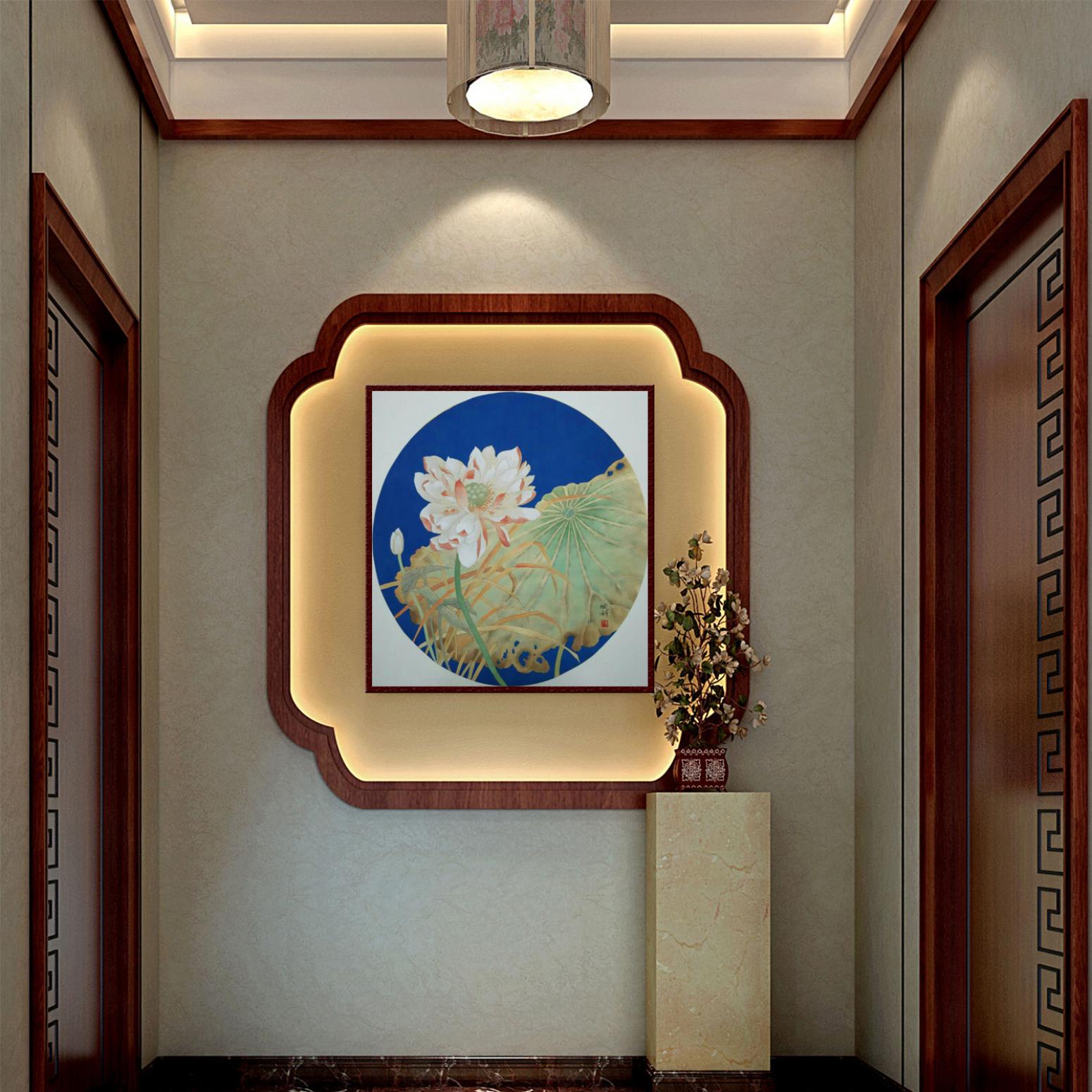 傅斌科國畫作品《【蓮】作者傅斌科》【圖3】