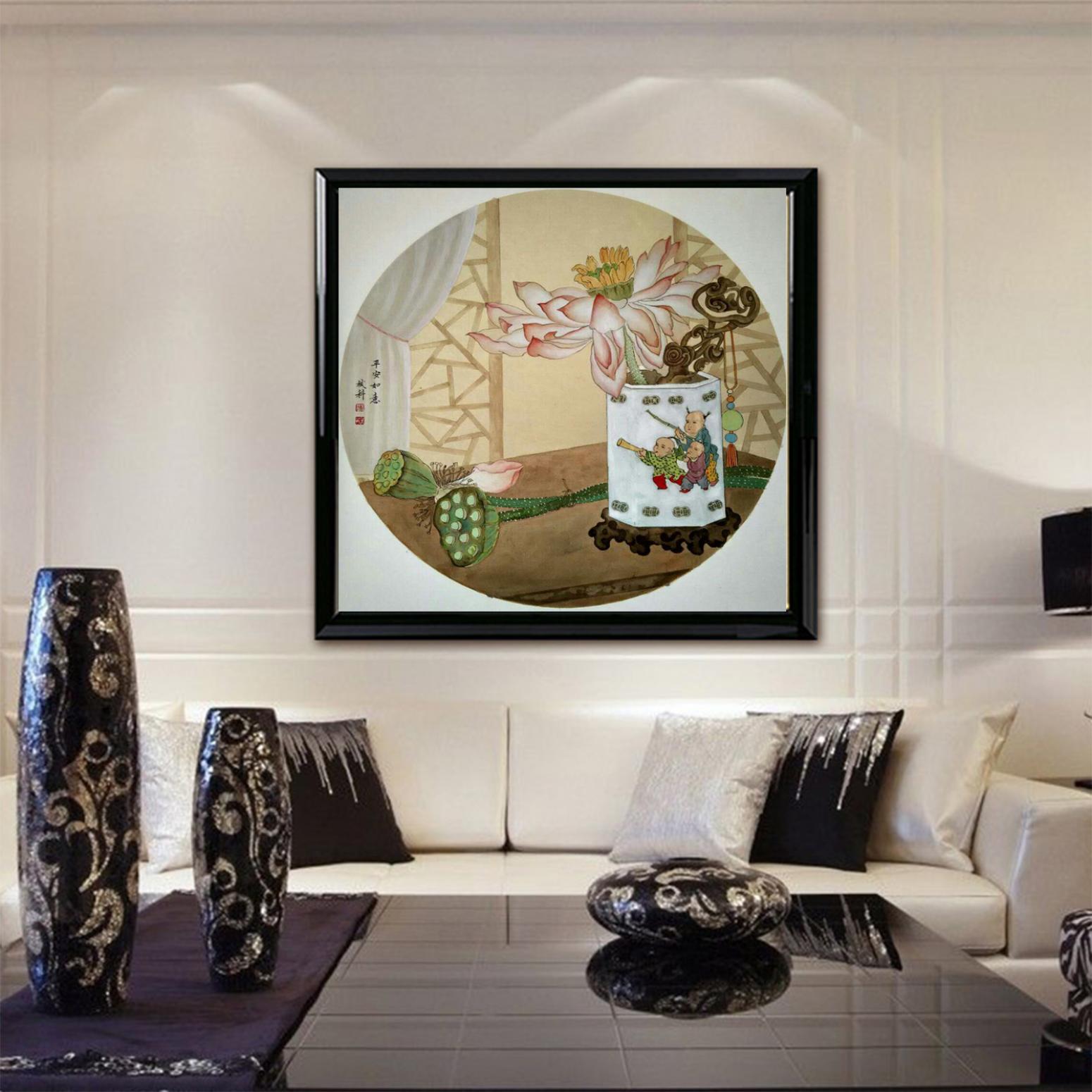 傅斌科國畫作品《【蓮】作者傅斌科》【圖3】