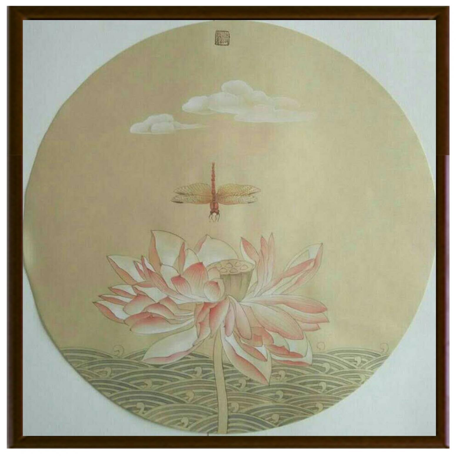 傅斌科國畫作品《【蓮】作者傅斌科》【圖2】