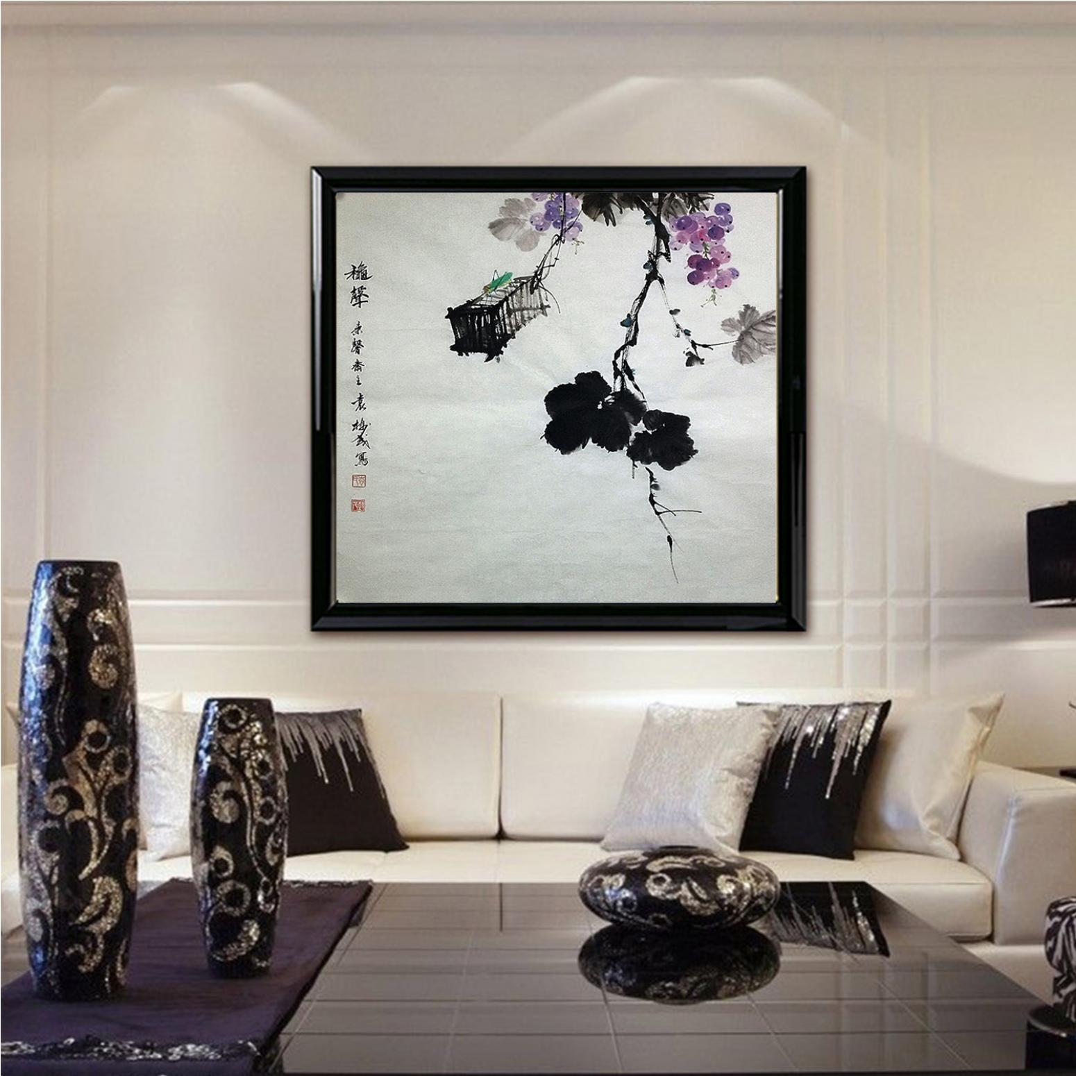 袁樹茂國畫作品《【聲】作者袁樹茂》【圖3】