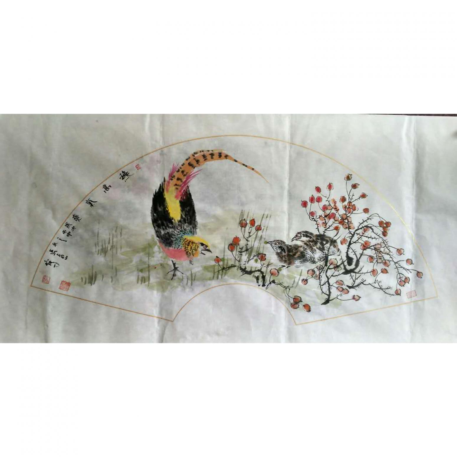 馬青山國畫作品《【花鳥1】作者馬青山》