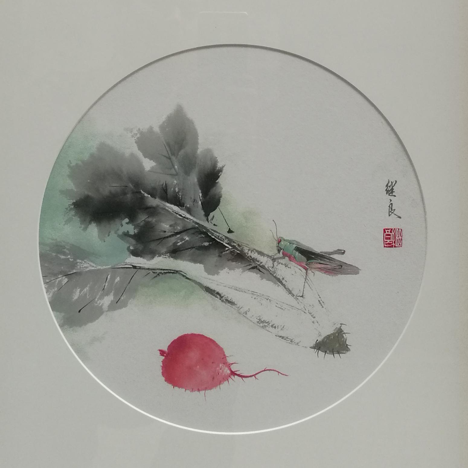 徐繼良國畫作品《【紅蘿卜】作者徐繼良》【圖0】