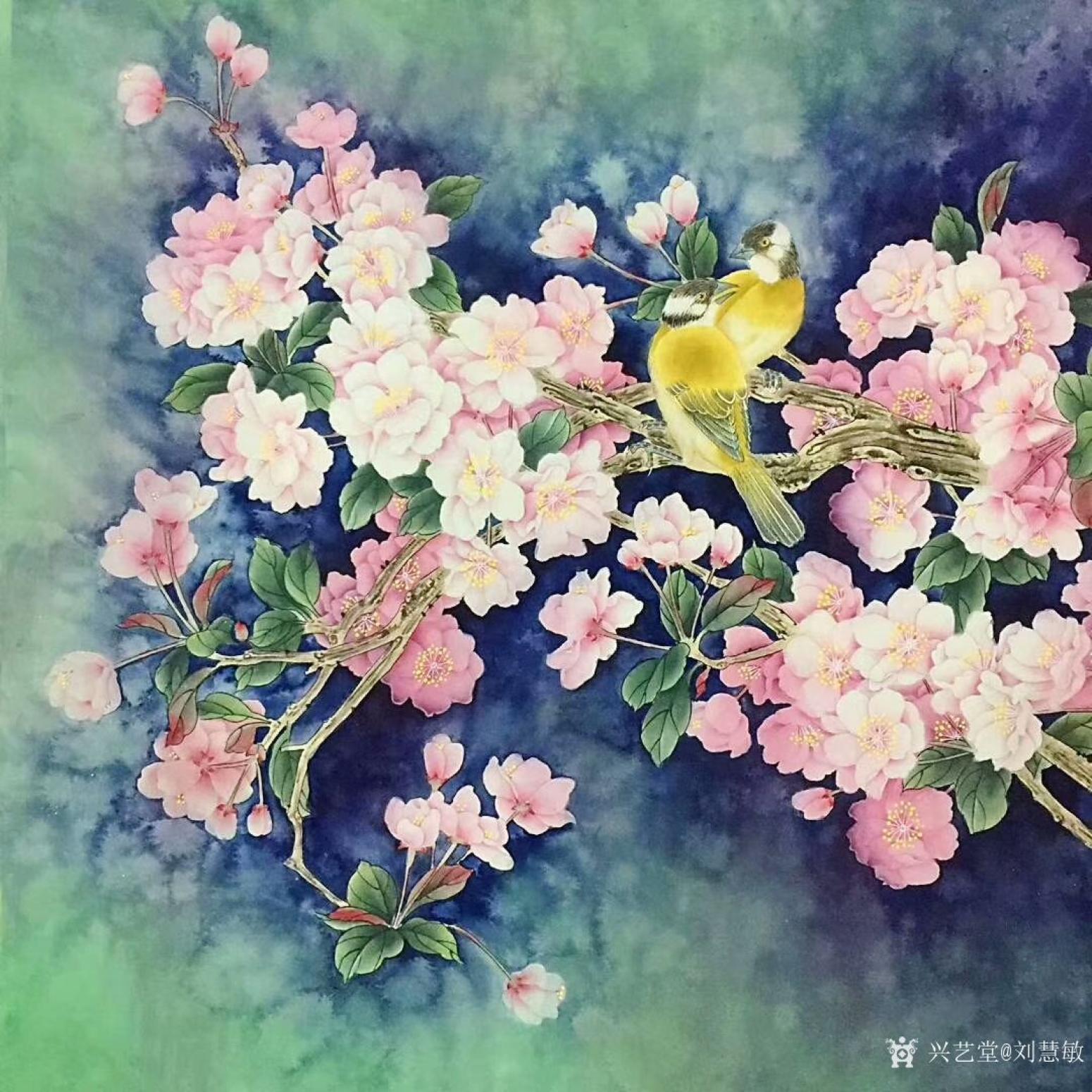 劉慧敏國畫作品《花鳥》【圖2】