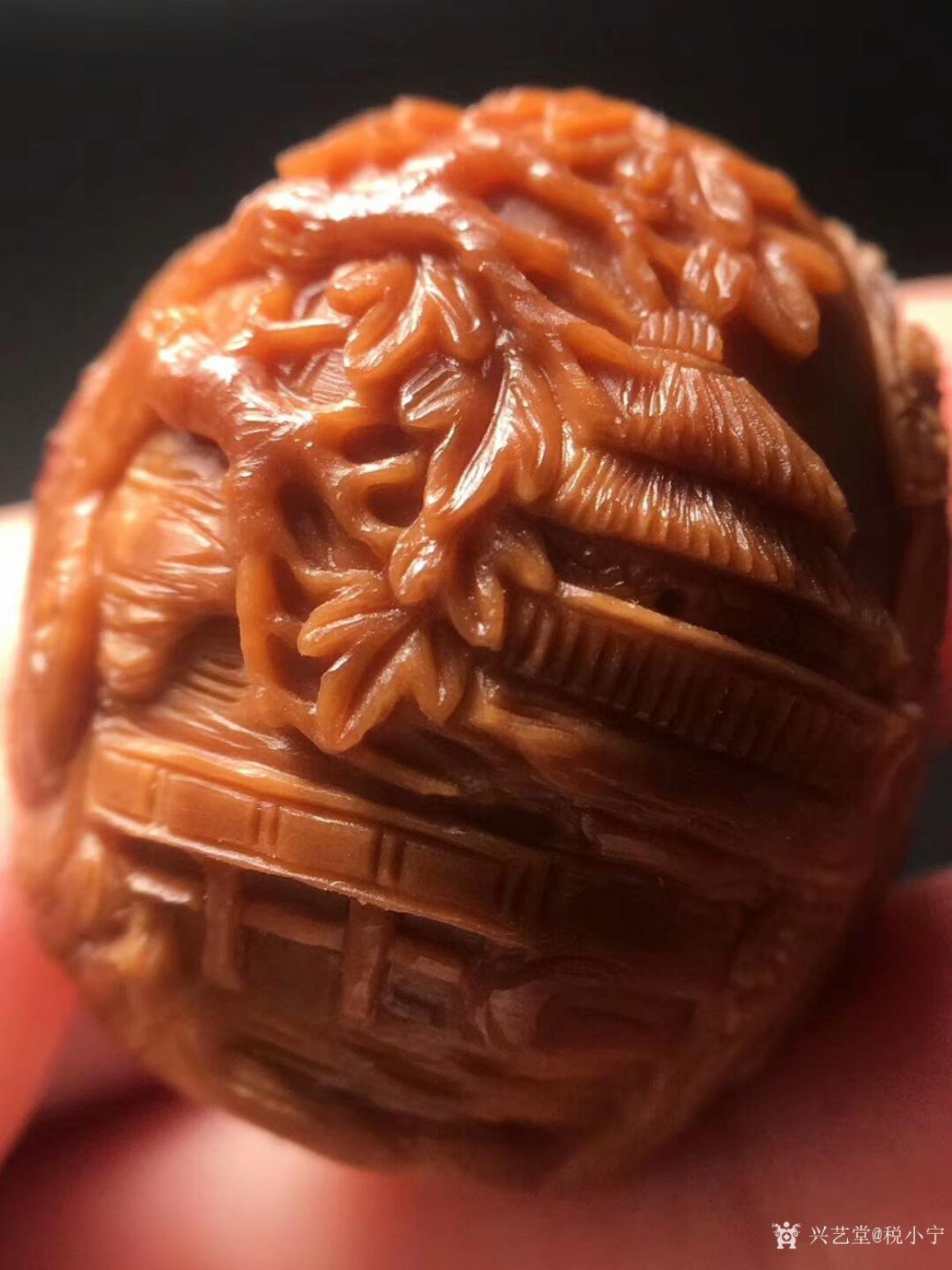 稅小寧雕刻作品《核雕-萬佛朝宗》【圖7】