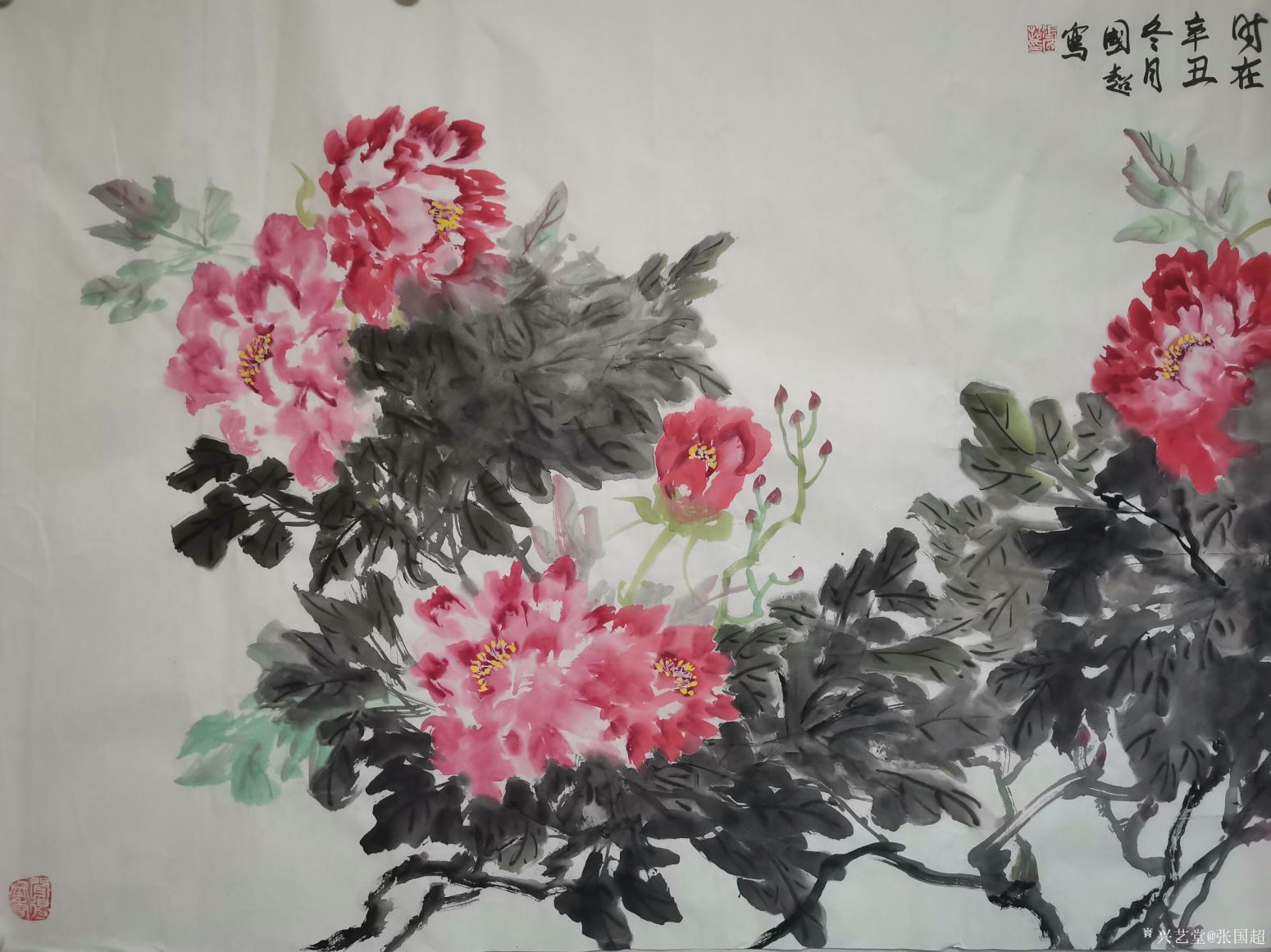 張國超國畫作品《平安富貴》【圖5】