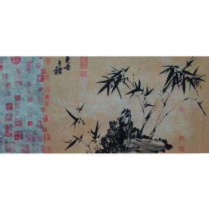 王多吉國畫作品-《【貞色圖】作者王多吉》