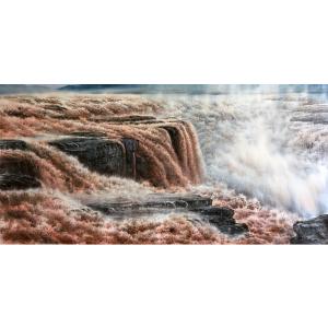 袁峰國畫作品《【黃河】作者袁峰》價格500000.00元