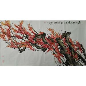 藝術(shù)品圖片:藝術(shù)家肖暉國畫作品名稱《【鐵樹新枝暗香浮動(dòng)2】作者肖暉》價(jià)格192000.00 元