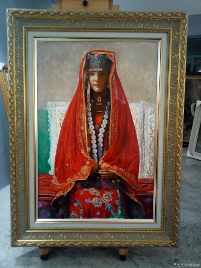 楊洪順日記-油畫(huà)《嫁妝》         80cmX160cm  
       2016【圖2】