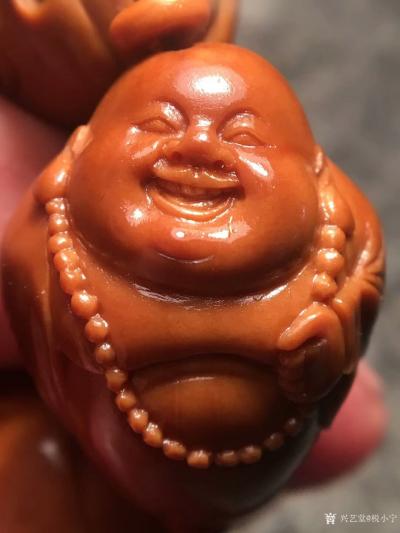 稅小寧日記-核雕:題材:八寶彌勒 尺寸:2.2*2.8左右核質(zhì):四花油核 蘇工最受歡迎的彌勒【圖3】